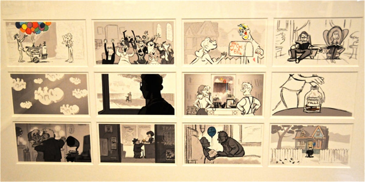 Pixar Storyboards archives