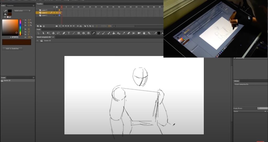 Animation creation process